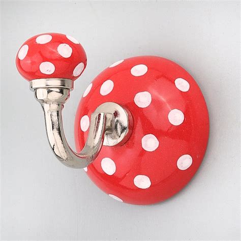 Red Dotted Hooks
