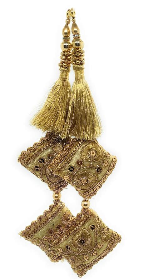 Beautiful Handmade Ethnic Tassels Hanging Latkan for Blouse Lehenga ...