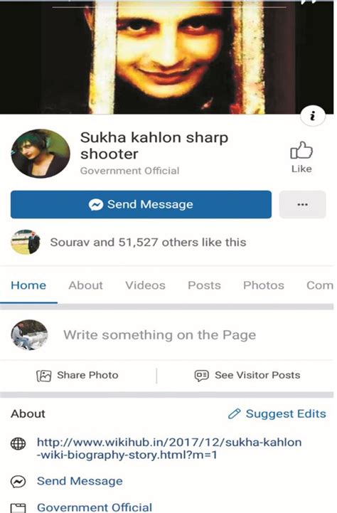 ਮਰੇ ਹੋਏ ਗੈਂਗਸਟਰ ਸੁੱਖਾ ਕਾਹਲਵਾਂ ਦੇ ਫੇਸਬੁੱਕ ਪੇਜ ਨੇ ਪਛਾੜਿਆ 'ਟ੍ਰੈਫਿਕ ਪੁਲਸ ...