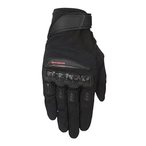 Royal Enfield Urban Hustler V2 Riding Gloves 100% Polyester Air Mesh ...