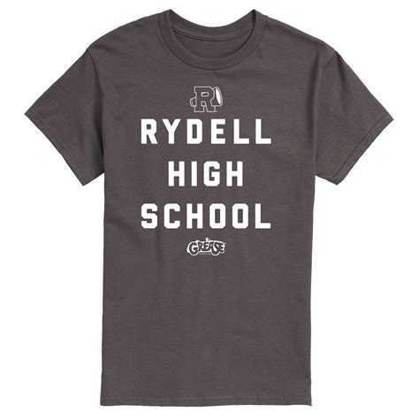 Grease - Rydell High School - Men's Short Sleeve Graphic T-Shirt ...