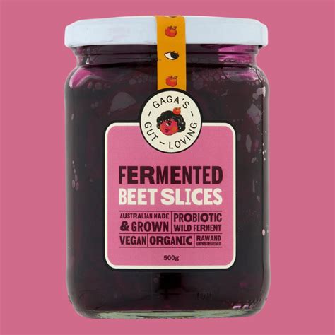 Gaga's Fermented Beet Slices | Box of 6 – Gaga’s Gut Loving Ferments