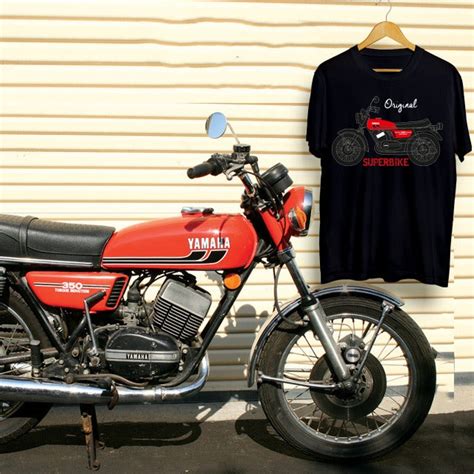 Chris Cross Story Behind The Design: The Original Superbike RD350 T-Shirt