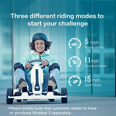Buy Segway Ninebot Electric GoKart, 13.7 Miles and 10MPH, W. Capacity ...