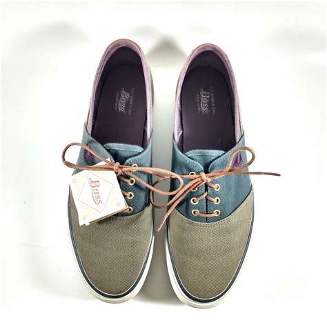 Bass Canvas Boat Shoes