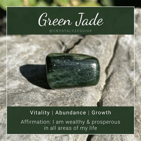 Green Jade Meaning, Properties & Chakras | Crystalyze