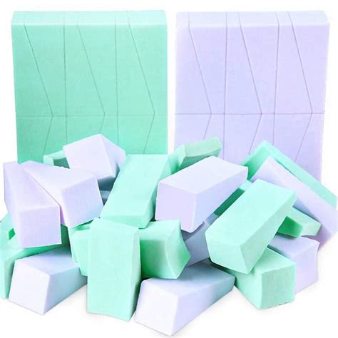 48 Pieces Cosmetic Makeup Sponges Wedges Sponges, Small Triangle Makeup ...
