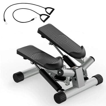 GIANNA Portable Full Body Workout Stepper Machine with Resistance Bands, Twist Stair Steppers ...