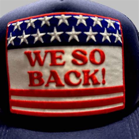 Dan Scavino Jr We're So Back Hat - gullprint.com