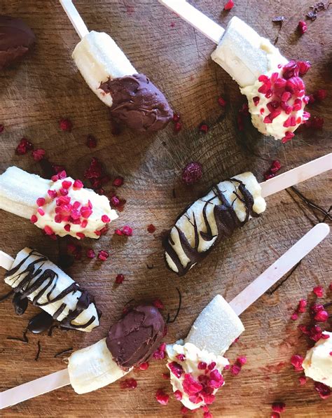 Chocolate Banana Ice Pops – AKitchenofGoodThings