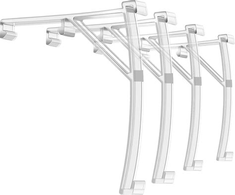 Buy Patelai Valance Clips Plastic Vertical Blinds Brackets 3.5 Inch ...