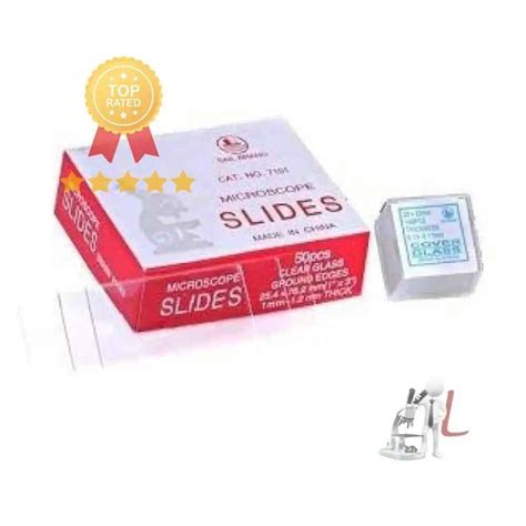 Glass Slide Coverslip for Microscope - Premium Quality Set for Clarity ...