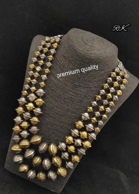 Oxidised Metal Necklace for women – www.soosi.co.in