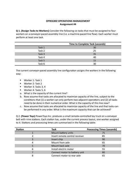 Image result for Assignment Method Operations Management