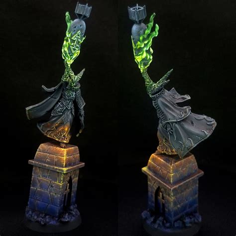 Trench Crusade - Artillery Witch by Catlord_Minipainter - Baselair