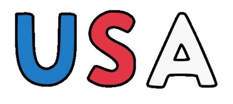 USA Flag Colors Doodle - Custom Doodle for Google