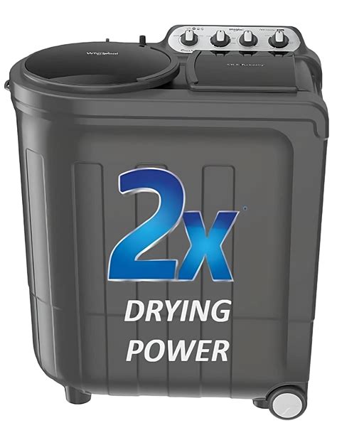 Whirlpool 7.5 Kg 5 Star Turbo Dry Semi-Automatic Top Loading Washing ...