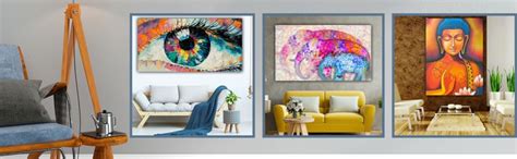 The Seven Colours Beautiful Canvas Handmade Paintings Elephant Family ...