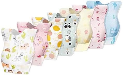 THE LITTLE LOOKERS Disposable Use & Throw Baby Bibs/Disposable Feeding ...