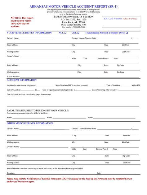 AR SR-1 - Fill Out, Sign & Share Online | pdfFiller