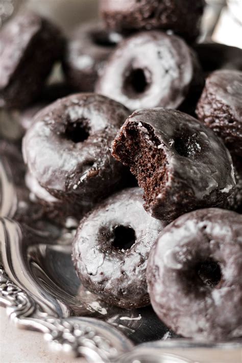 Chocolate Cake Donuts Recipe