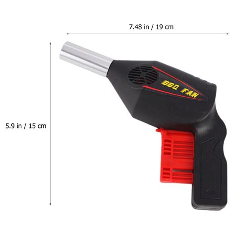 Buy Charcoal Chimney Starter Fire Blower Fire Pit Hand Blower Grill ...