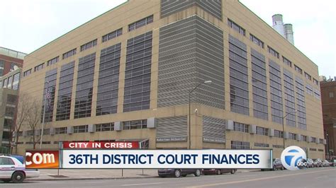 36th District Court Finances - YouTube