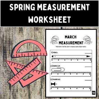 Image result for Springtime Measurement Printable