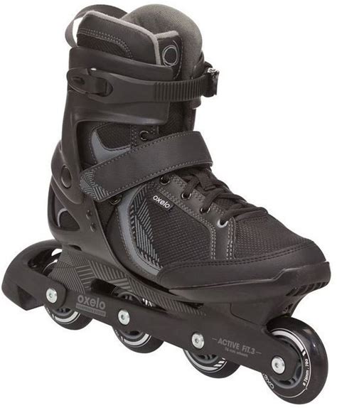 Oxelo by Decathlon New-Roller-Fit-3-Man In-line Skates - Size 11 UK ...