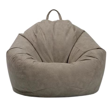 GIGLICK XXXL Suede Bean Bag Filled with Beans | Ready to Use Bean Bags ...
