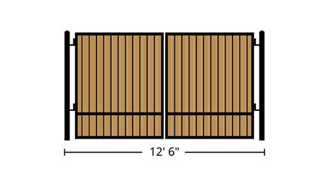 Image result for Single 12 Gate with Columns