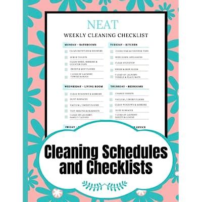 NEAT Cleaning Schedules and Checklists: 12 Months of | Ubuy India