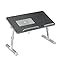 Portronics My Buddy J Portable/Foldable Laptop Table with Laminated MDF ...