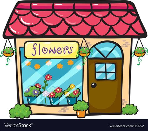 flower shop illustration