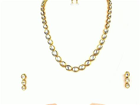 Buy Runjhun Jewellery kundan Royal Designer Ethnic Traditional Necklace ...