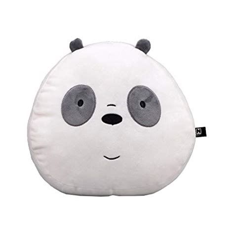 We Bare Bears Smiling Panda Bear Face Plush 25 cm – Home Decor Lo