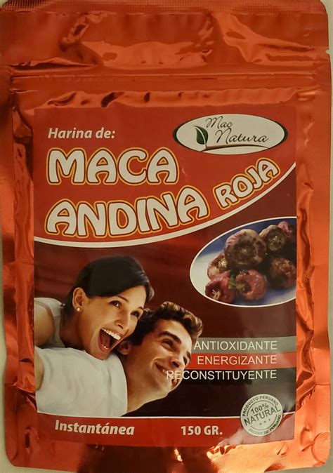 Buy RED MACA ROJA % PURE RAW Gold POWDER 150gr. PERUVIAN GINSENG, INCA ...
