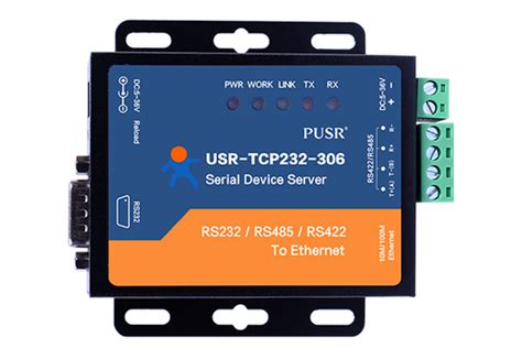 Serial to Ethernet - USR-TCP232-306 – ThinkRobotics.com
