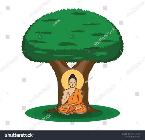 Symbols Buddhism Gautama Buddha Founder Buddhism Stock Vector (Royalty Free) 2207347311 ...