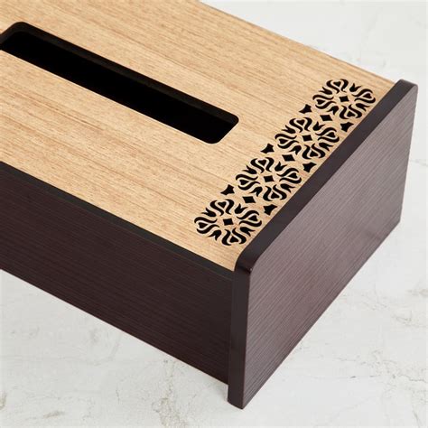 Buy Oakland Celona Textured Brown Tissue Holder - 23.5 cm from Home ...