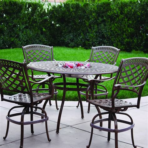 Round Bar Height Outdoor Table And Chairs at Michael Galindo blog