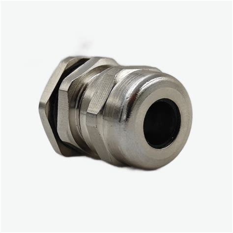 PG9 Cable Gland Connector (DIA-15mm)- Metal Waterproof IP68 Wire Enclo ...