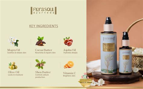 FloraSoul Calming Face Wash, Eliminates Impurities, Refreshes and ...