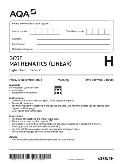 Maths Mark Scheme | PDF | Area | Elementary Geometry