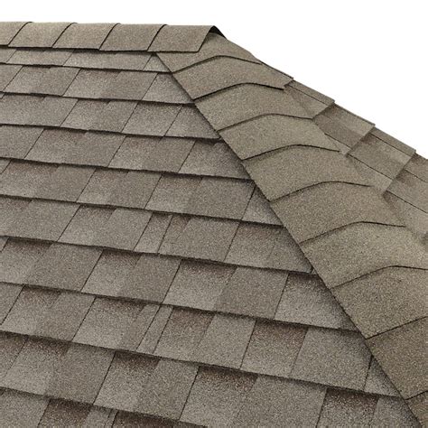 GAF Seal-A-Ridge Cool Antique Slate Hip and Ridge Roof Shingles (25-lin ...