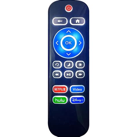 Buy Replacement Backlit TV Remote Control for Roku TV, for TCL/Hisense ...