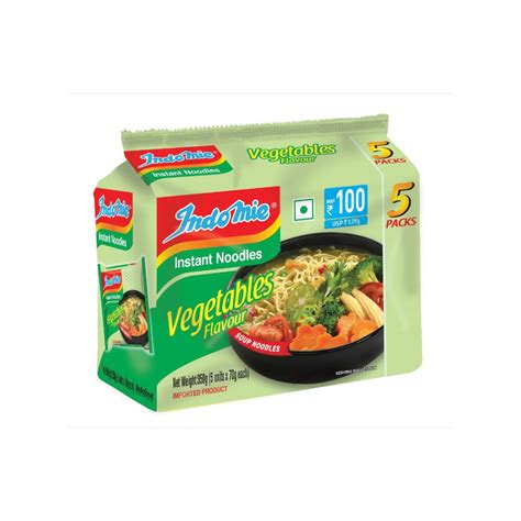 Indomie Instant Noodles Vegetables Flavour, Pack of 20 (70 grams each ...