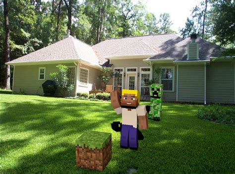 Real Life Minecraft at Minecon 的图像结果