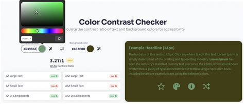 Image result for Color Contrast Tools