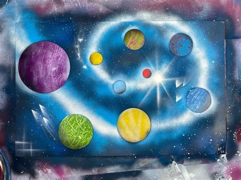 Spray Paint Paintings